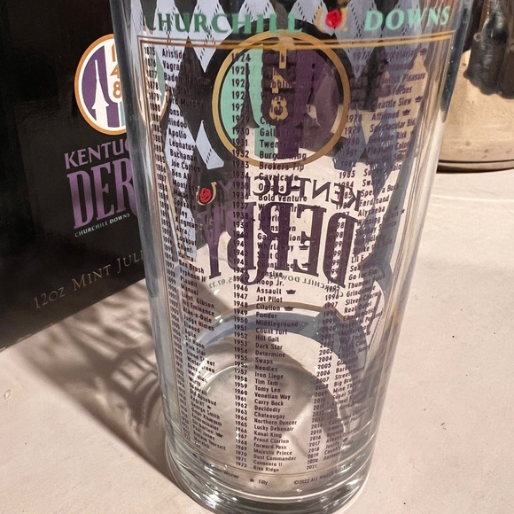Official Kentucky Derby Mint Julep Glasses - Picture 8 of 11